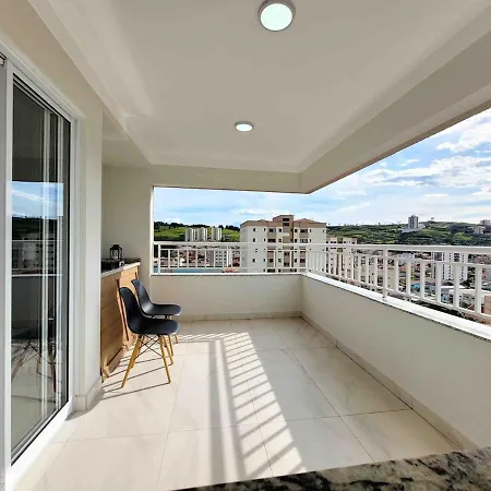 Duas Suites Em Apartamento Luxuoso C/ Area Gourmet. Pocos de Caldas Exterior photo